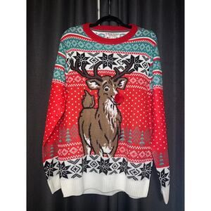 Ugly Christmas Sweater Xmas Size XL